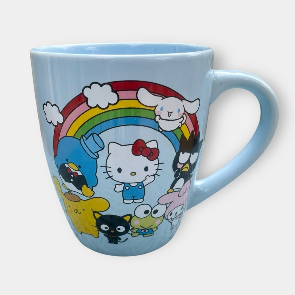 Hello Kitty & Friends Oversized Mug 25oz SANRIO 2023 Baby Blue Large Coffee Cup